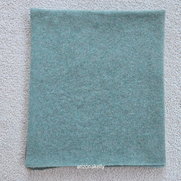 NWOT Tuckernuck Cashmere Scarf Green - Picture 16 of 16